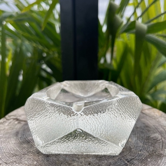 Krisaluxus Krystal Ashtray  Vintage - Picture 4 of 7
